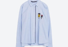 Oversized Patch Shirt